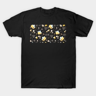 Cute Bee Pattern T-Shirt